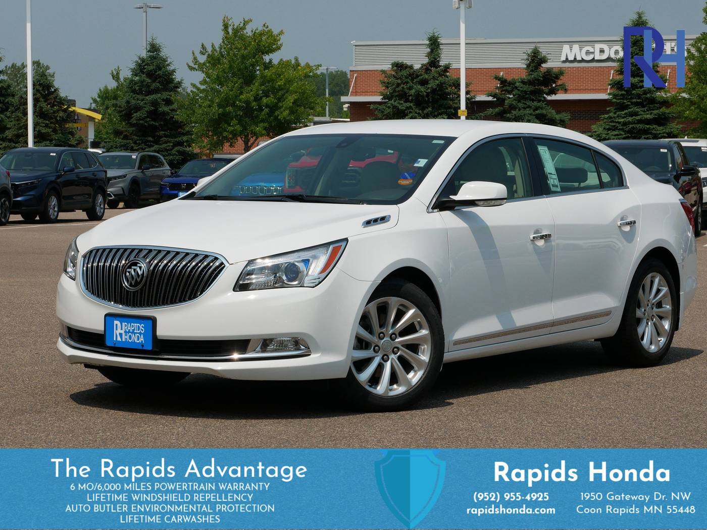 2015 Buick LaCrosse Leather — Sedan — 110,538 mi — Coon Rapids, MN