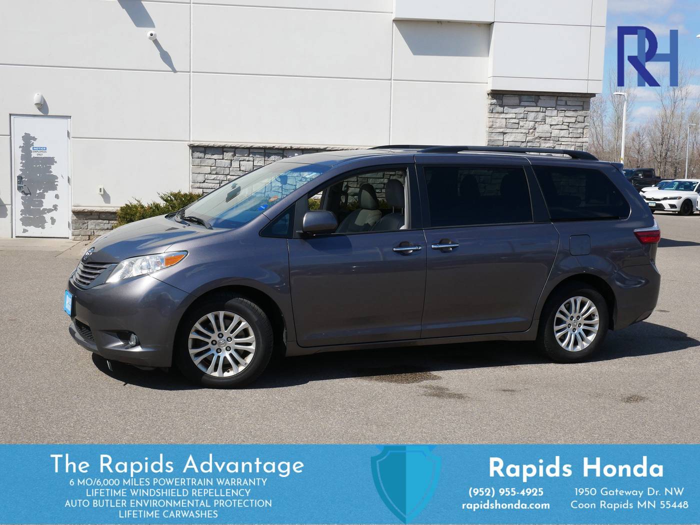 2016 Toyota Sienna XLE — Minivan — 103,235 mi — Coon Rapids, MN