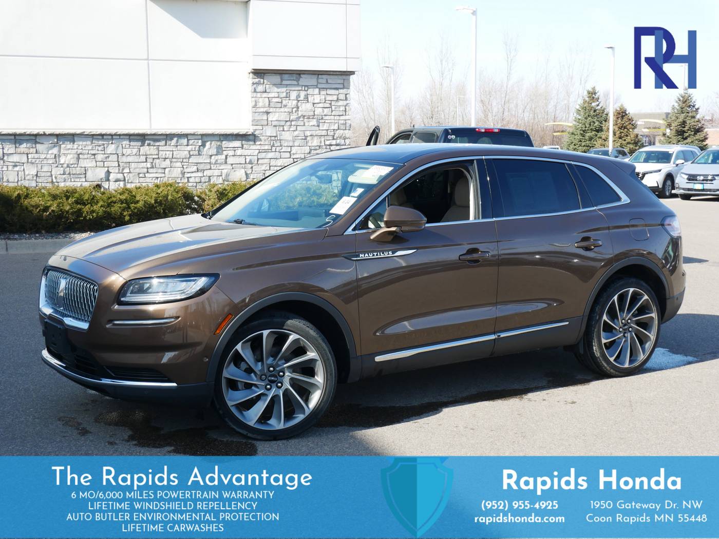 2022 Lincoln Nautilus Reserve — SUV — 46,878 mi — Coon Rapids, MN