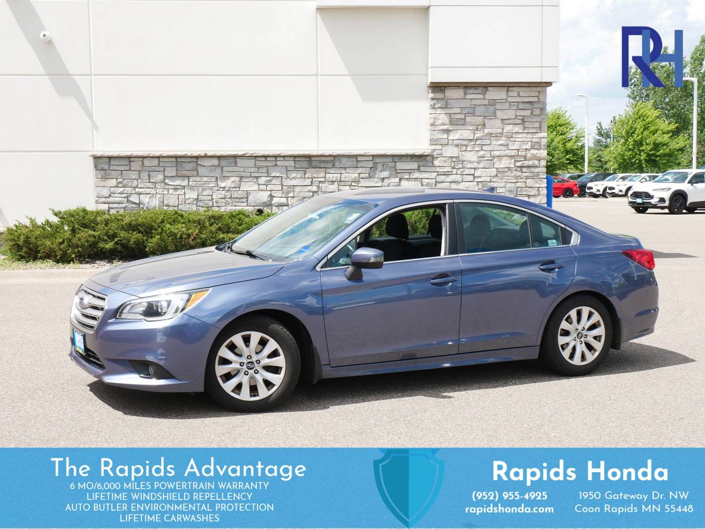 2016 Subaru Legacy 2.5i Premium — Sedan — 108,045 mi — Coon Rapids, MN