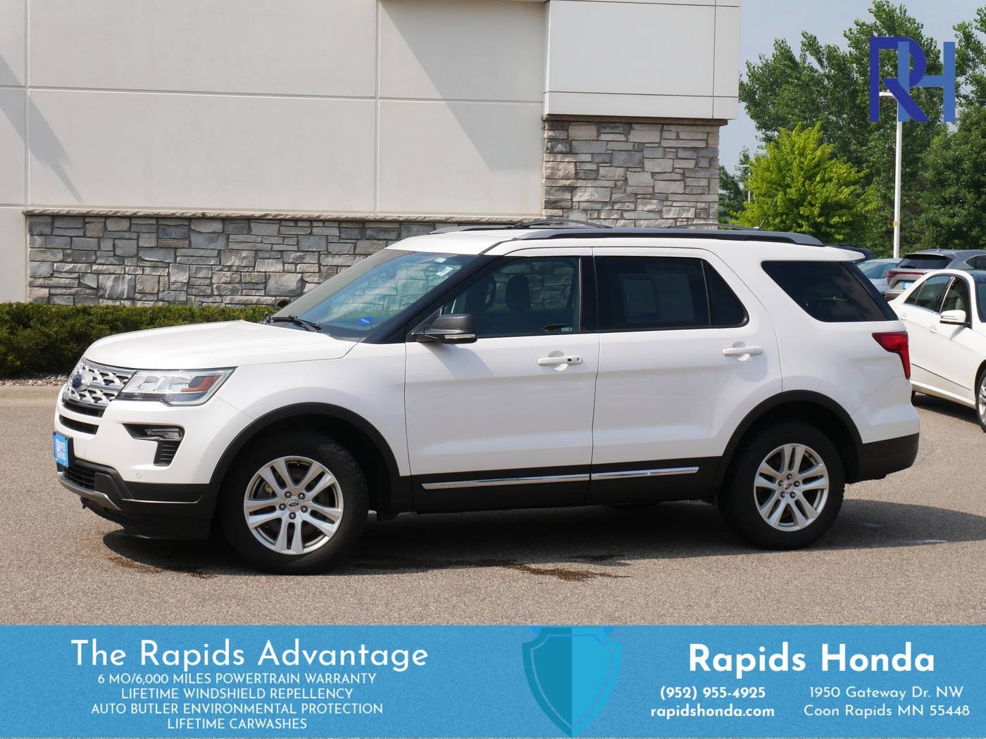 2019 Ford Explorer XLT — SUV — 61,635 mi — Coon Rapids, MN
