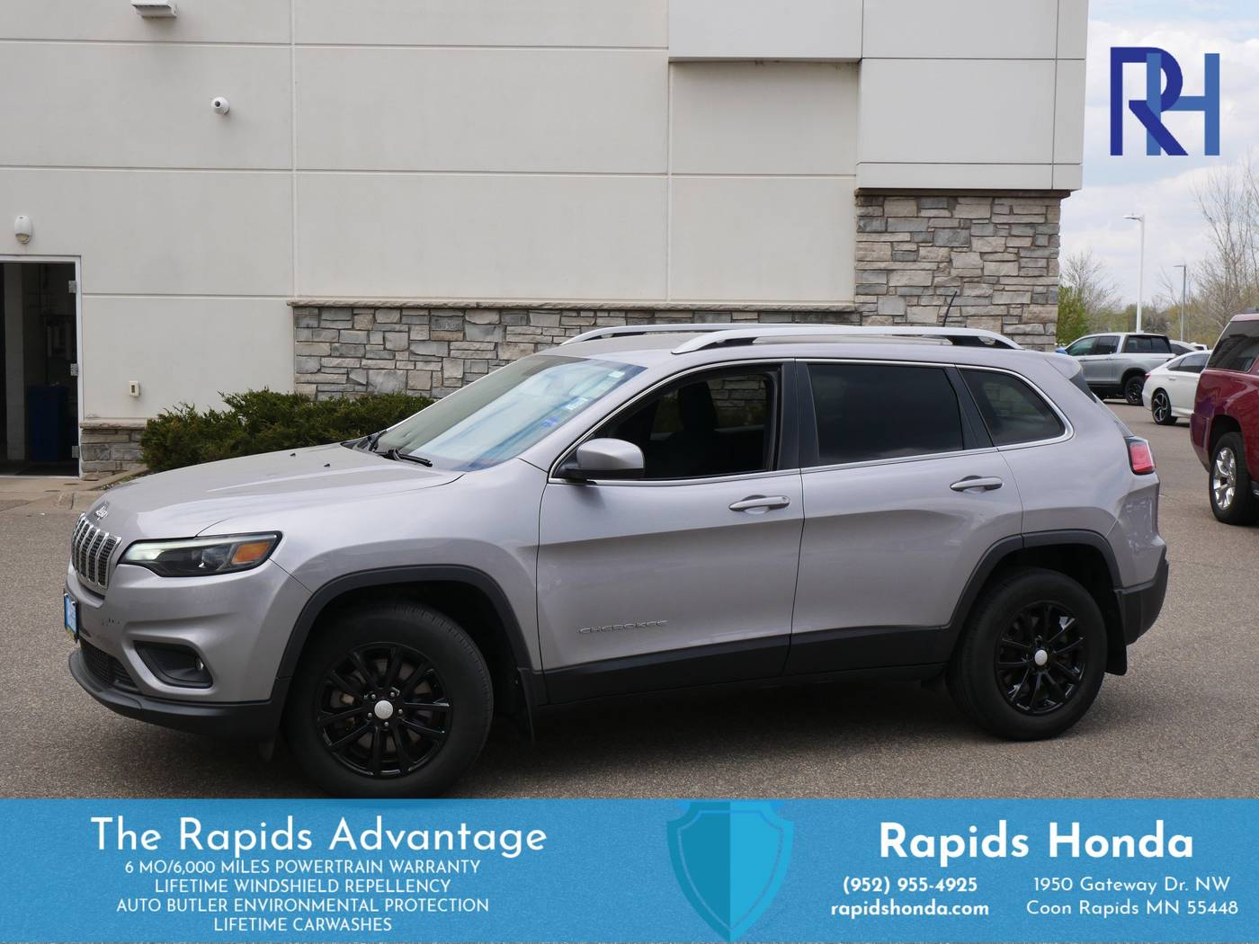 2019 Jeep Cherokee Latitude — SUV — 74,231 mi — Coon Rapids, MN