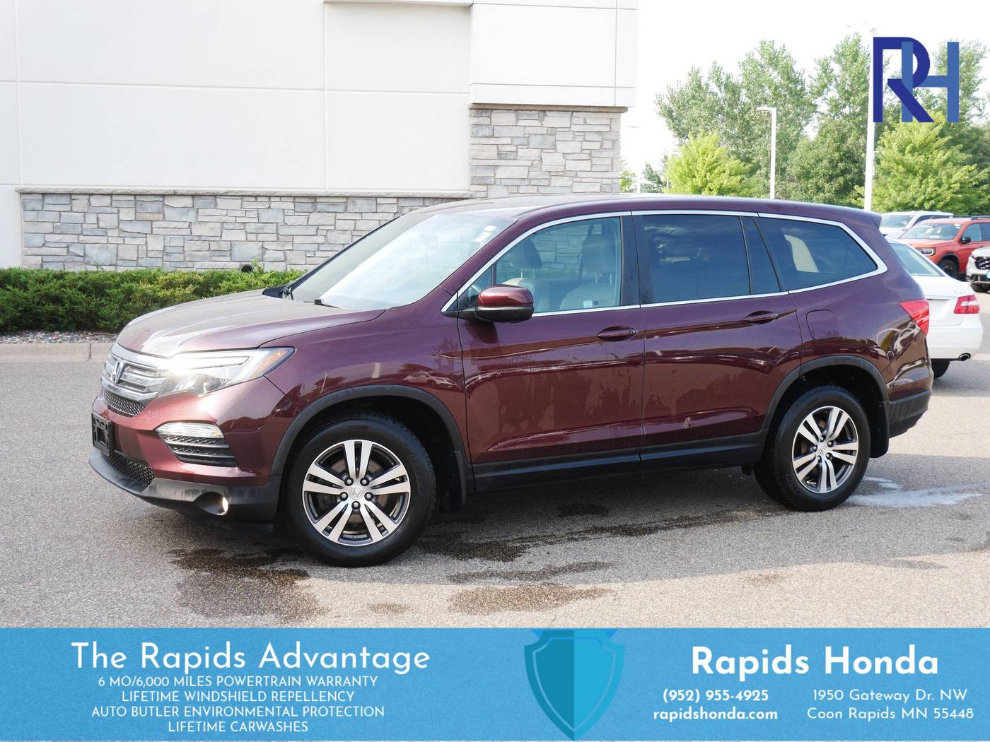 2016 Honda Pilot EX-L — SUV — 134,777 mi — Coon Rapids, MN