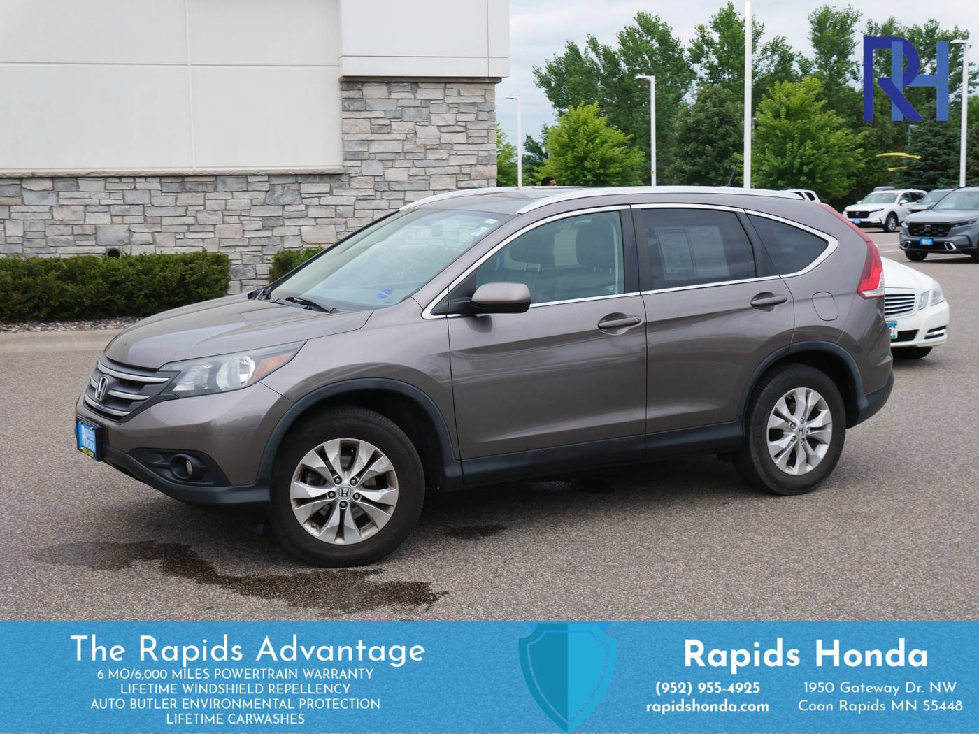 2012 Honda CR-V EX-L — SUV — 166,785 mi — Coon Rapids, MN