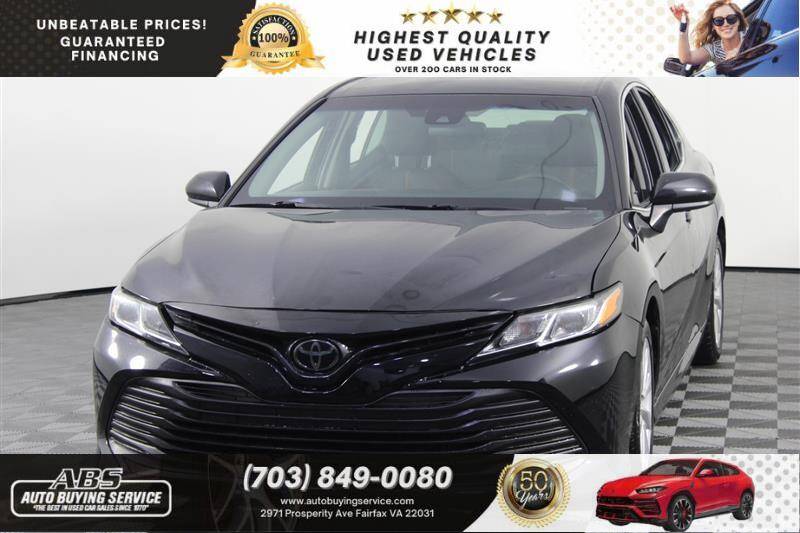 2018 Toyota Camry LE — Sedan — 93,522 mi — Fairfax, VA