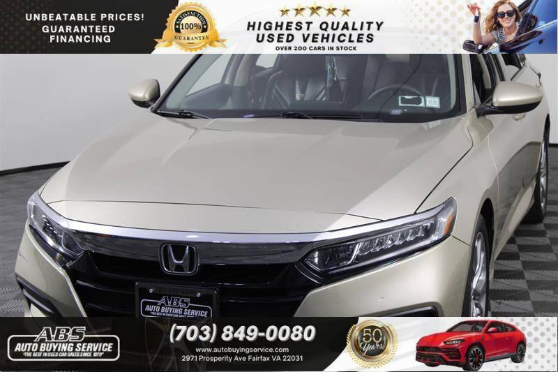 2018 Honda Accord LX — Sedan — 84,376 mi — Fairfax, VA