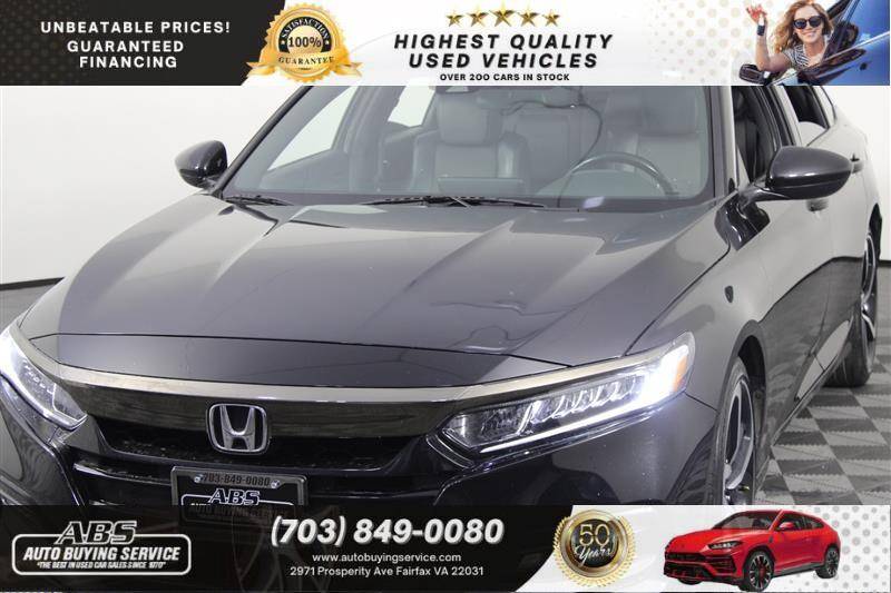 2020 Honda Accord Sport — Sedan — 66,528 mi — Fairfax, VA