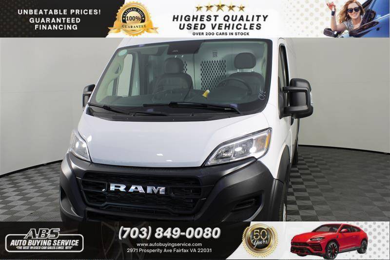 2023 Ram ProMaster Cargo Van 2500 — Cargo Van — 32,792 mi — Fairfax, VA