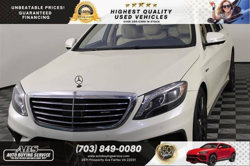 2015 Mercedes-Benz S-Class S 63 AMG — Sedan — 99,441 mi — Fairfax, VA