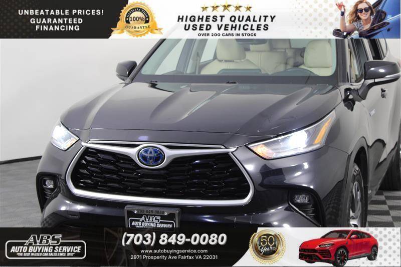 2021 Toyota Highlander Hybrid XLE — SUV — 66,687 mi — Fairfax, VA