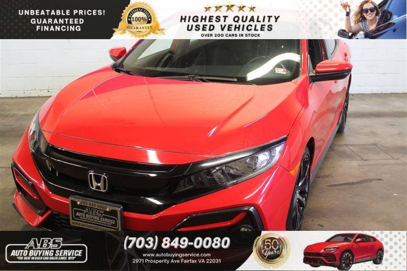 2020 Honda Civic Sport — Hatchback — 37,448 mi — Fairfax, VA