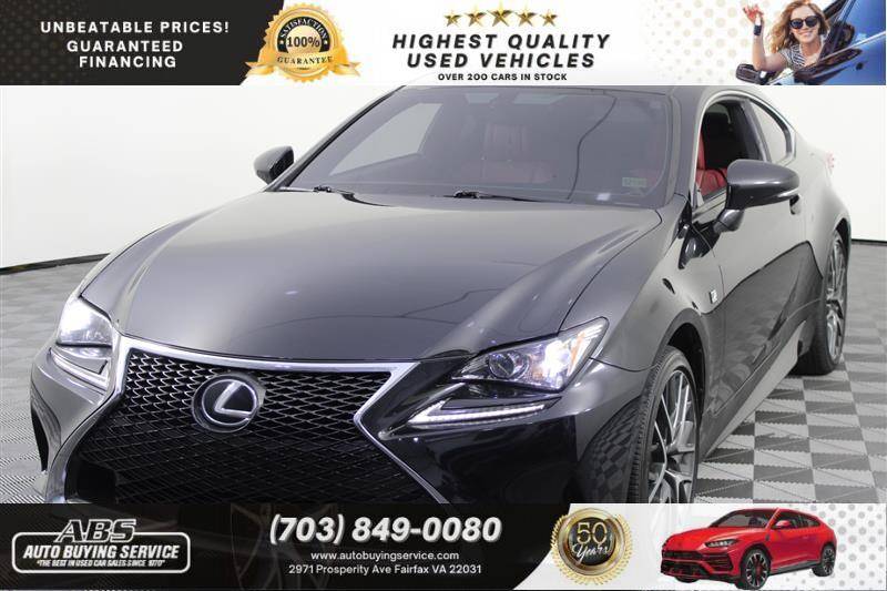2016 Lexus RC RC 300 — Coupe — 47,634 mi — Fairfax, VA