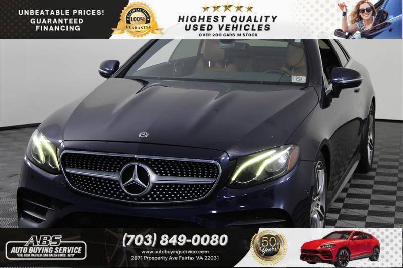 2018 Mercedes-Benz E-Class E 400 — Coupe — 87,529 mi — Fairfax, VA