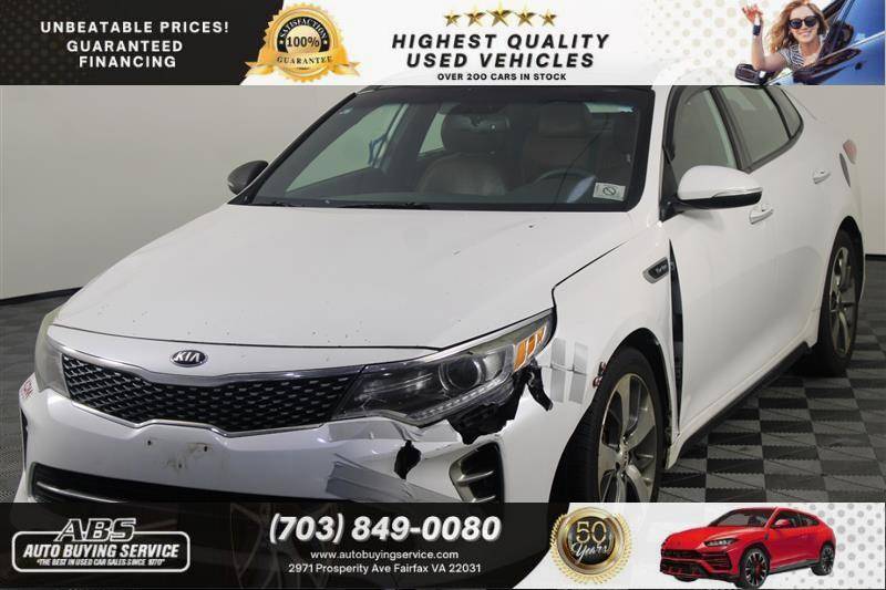 2016 Kia Optima SX Turbo — Sedan — 172,728 mi — Fairfax, VA