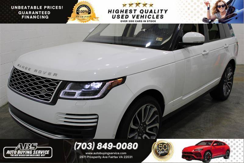 2018 Land Rover Range Rover Supercharged — SUV — 55,075 mi — Fairfax, VA