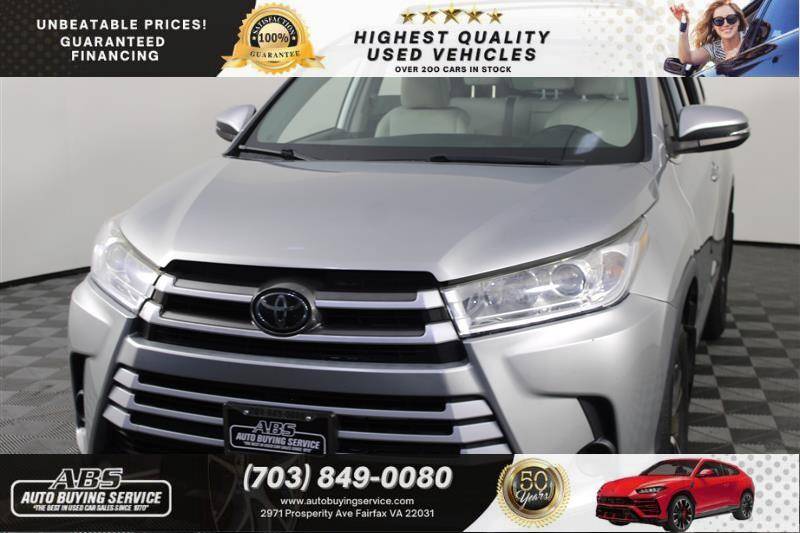2019 Toyota Highlander LE V6 — SUV — 104,020 mi — Fairfax, VA