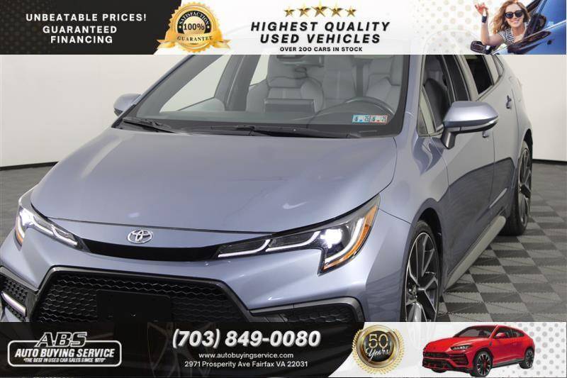 2020 Toyota Corolla SE — Sedan — 75,138 mi — Fairfax, VA