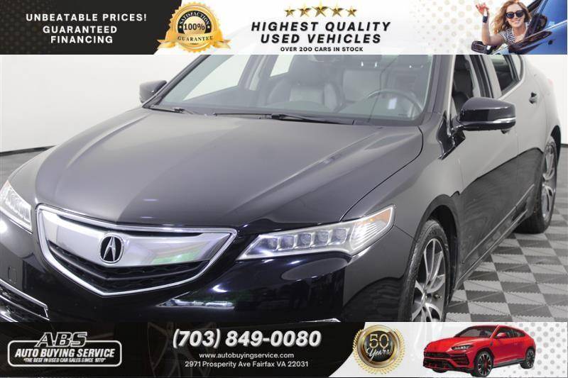 2015 Acura TLX Technology Package — Sedan — 81,755 mi — Fairfax, VA