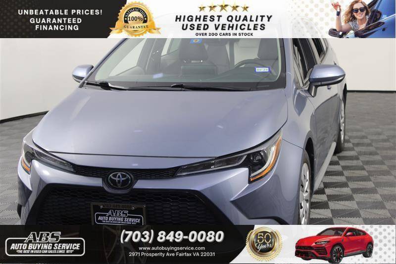 2020 Toyota Corolla L — Sedan — 75,896 mi — Fairfax, VA