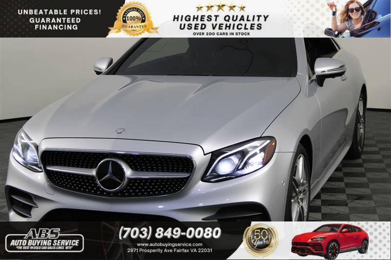 2018 Mercedes-Benz E-Class E 400 — Coupe — 52,547 mi — Fairfax, VA