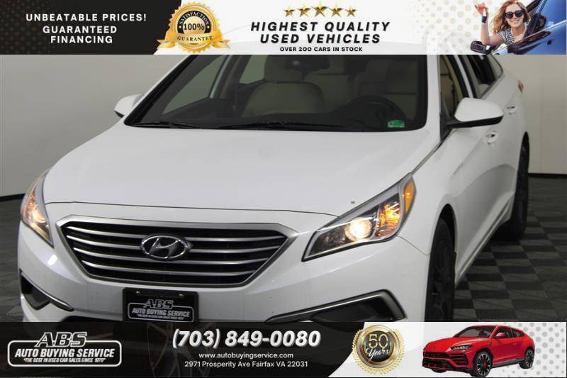 2017 Hyundai Sonata SE — Sedan — 88,992 mi — Fairfax, VA