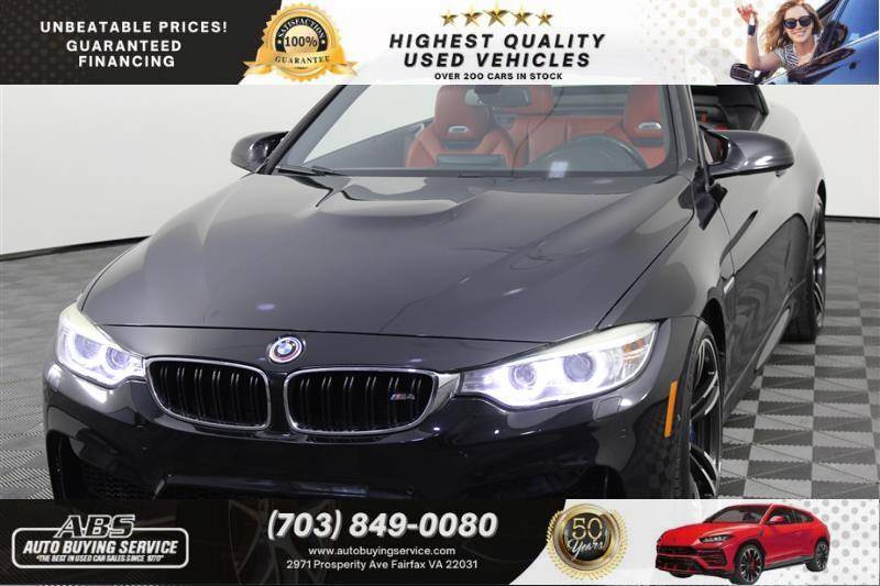 2015 BMW M4 Standard — Convertible — 86,932 mi — Fairfax, VA