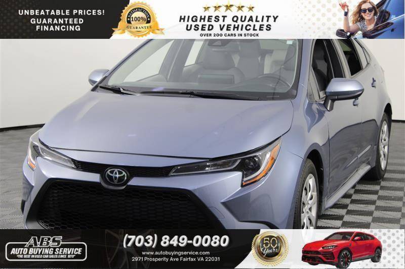 2022 Toyota Corolla LE — Sedan — 58,747 mi — Fairfax, VA