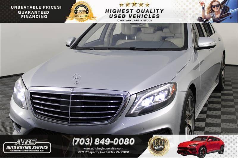 2014 Mercedes-Benz S-Class S 550 — Sedan — 56,665 mi — Fairfax, VA