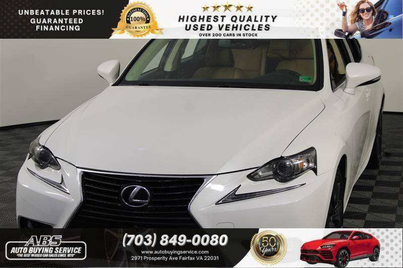 2016 Lexus IS IS 200t — Sedan — 89,937 mi — Fairfax, VA
