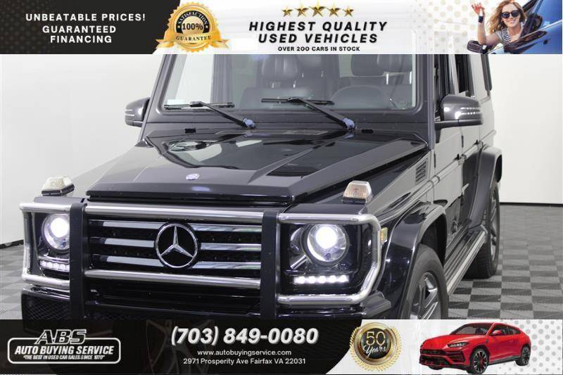 2016 Mercedes-Benz G-Class G 550 — SUV — 118,015 mi — Fairfax, VA
