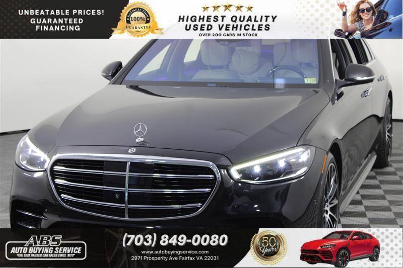 2021 Mercedes-Benz S-Class S 580 — Sedan — 55,562 mi — Fairfax, VA