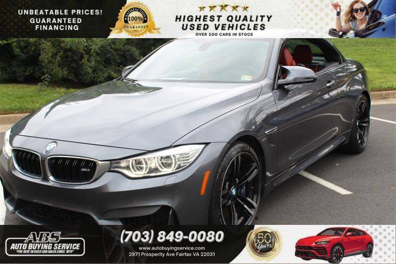 2015 BMW M4 Standard — Convertible — 99,750 mi — Fairfax, VA