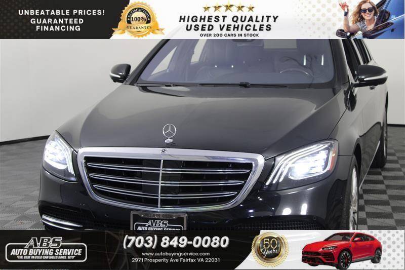 2018 Mercedes-Benz S-Class S 560 — Sedan — 85,996 mi — Fairfax, VA
