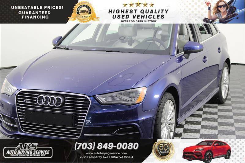 2016 Audi A3 e-tron Premium Plus — Hatchback — 109,160 mi — Fairfax, VA