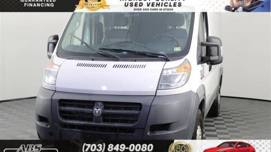 2018 Ram ProMaster Cargo Van 1500 — Cargo Van — 123,562 mi — Fairfax, VA