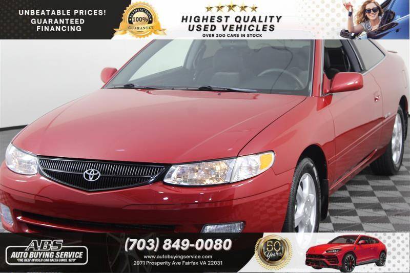 2000 Toyota Camry Solara SE V6 — Coupe — 60,444 mi — Fairfax, VA
