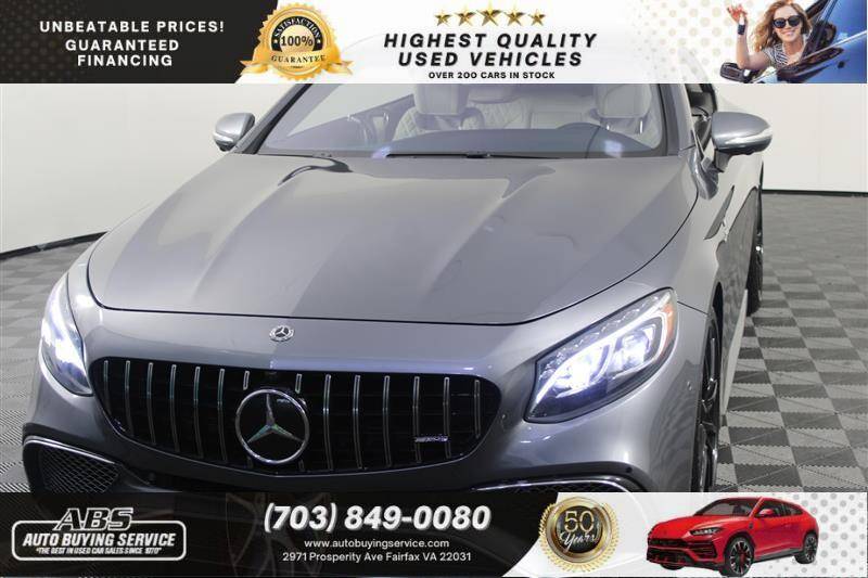 2018 Mercedes-Benz S-Class S 560 — Coupe — 62,692 mi — Fairfax, VA