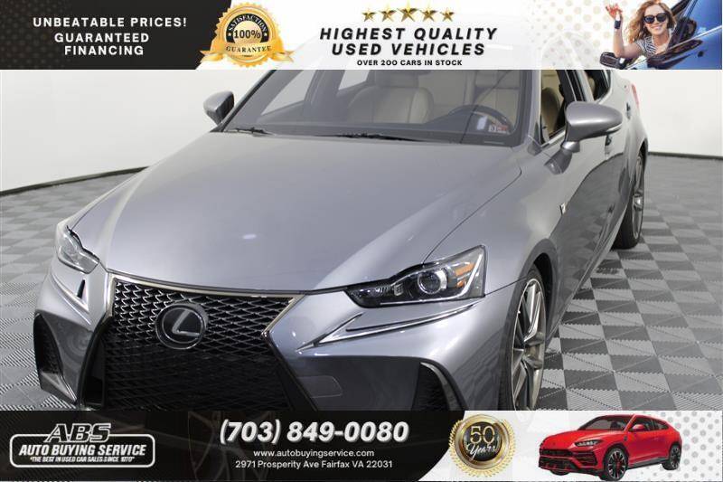 2018 Lexus IS IS 350 — Sedan — 81,324 mi — Fairfax, VA