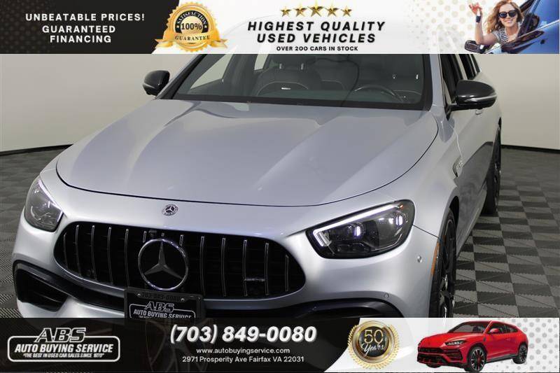 2021 Mercedes-Benz E-Class AMG E 63 S — Sedan — 49,812 mi — Fairfax, VA