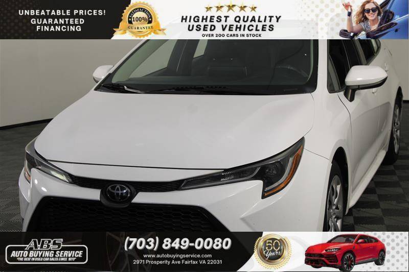 2021 Toyota Corolla LE — Sedan — 81,320 mi — Fairfax, VA
