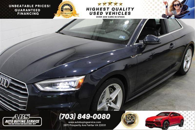 2018 Audi A5 Premium Plus — Coupe — 70,882 mi — Fairfax, VA