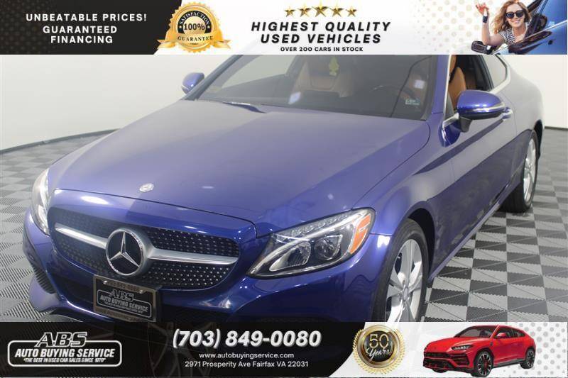 2017 Mercedes-Benz C-Class C 300 — Coupe — 75,500 mi — Fairfax, VA