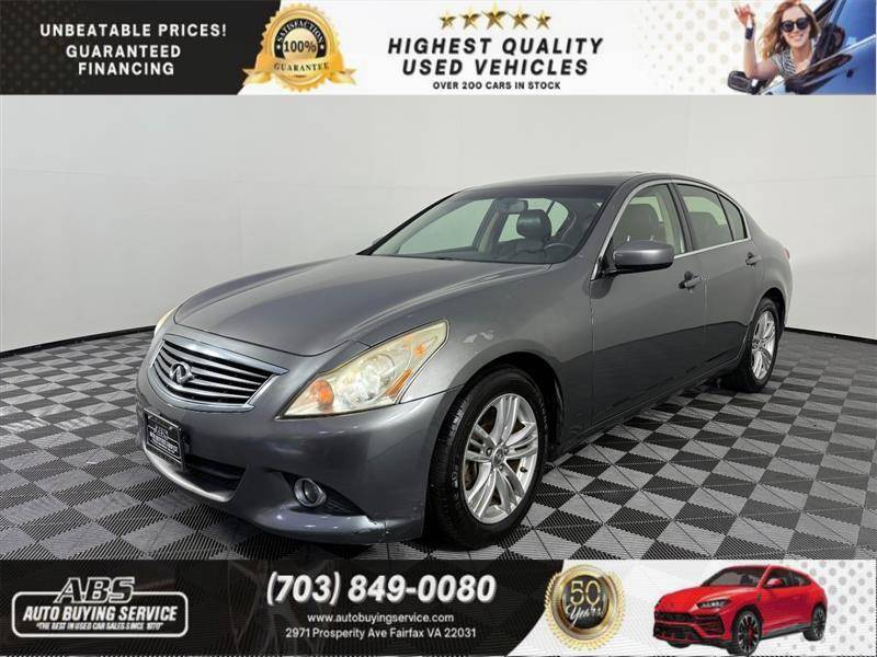 2012 INFINITI G G37x — Sedan — 112,108 mi — Fairfax, VA