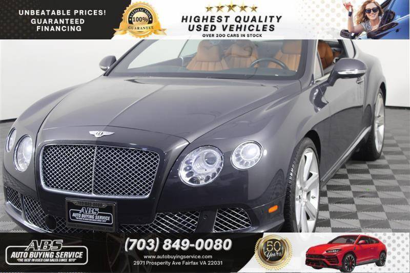 2012 Bentley Continental GT