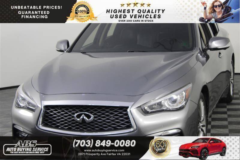 2022 INFINITI Q50 LUXE — Sedan — 61,249 mi — Fairfax, VA