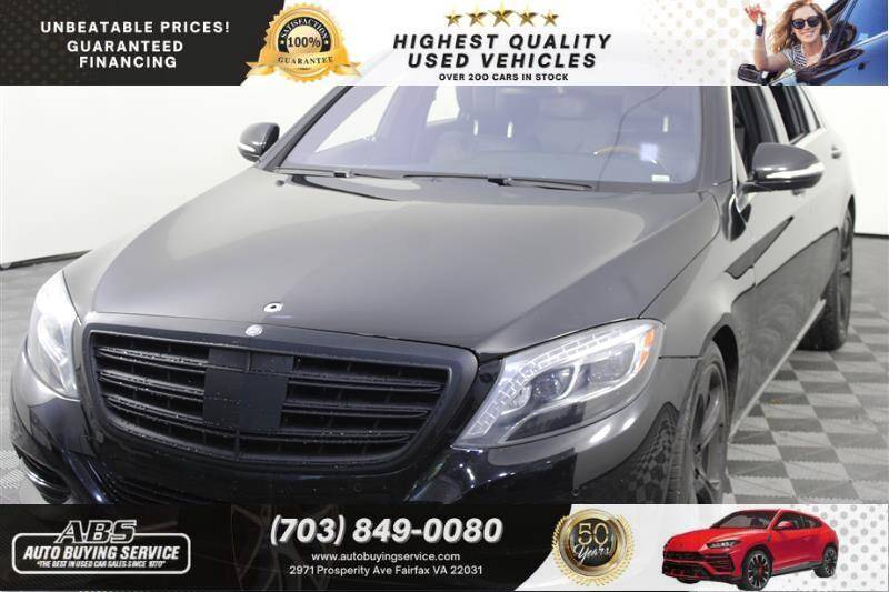 2014 Mercedes-Benz S-Class S 550 — Sedan — 122,845 mi — Fairfax, VA