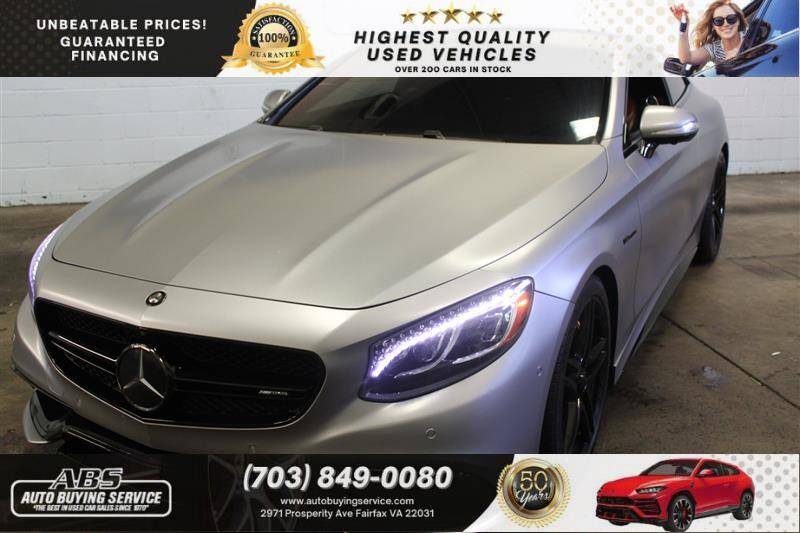 2015 Mercedes-Benz S-Class S 63 AMG — Coupe — 67,087 mi — Fairfax, VA
