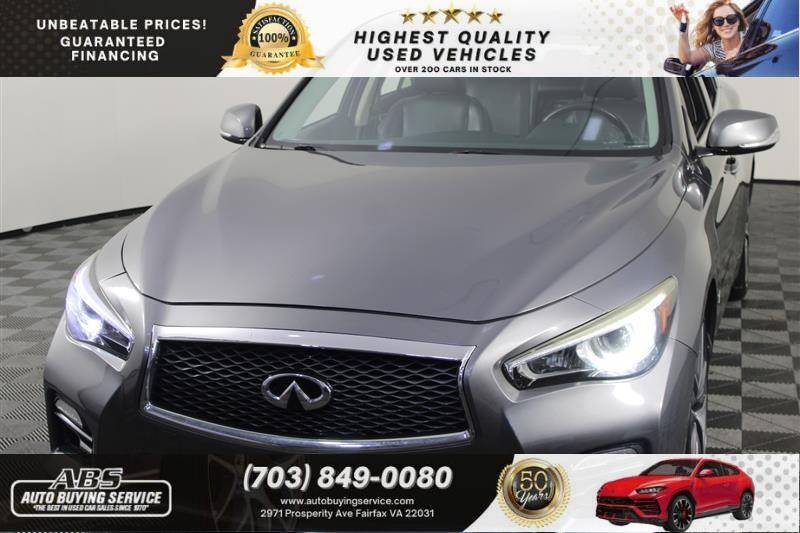 2017 INFINITI Q50 3.0t Premium — Sedan — 77,543 mi — Fairfax, VA