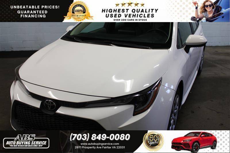2021 Toyota Corolla LE — Sedan — 51,730 mi — Fairfax, VA