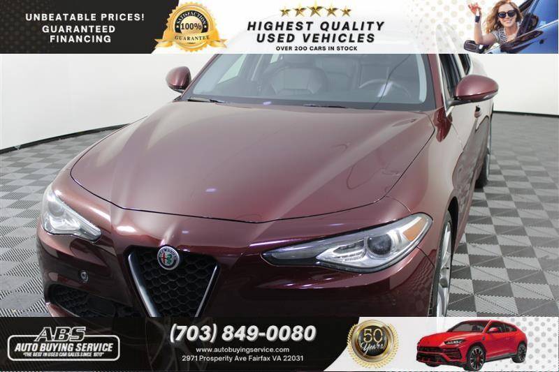 2017 Alfa Romeo Giulia Standard — Sedan — 81,267 mi — Fairfax, VA